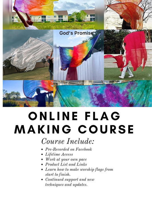 Online Flag Making Class- Through Facebook